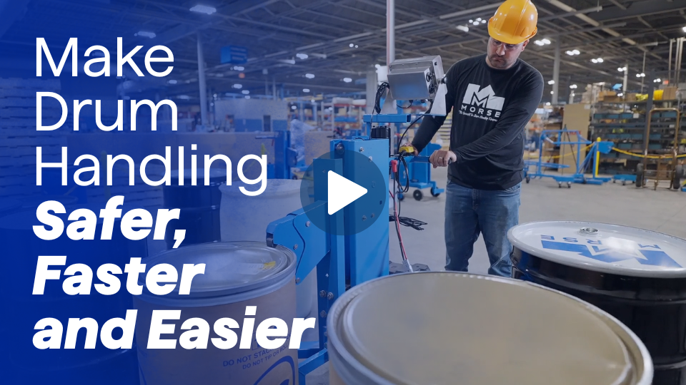 Safer & Easier Drum Handling with Palletizers video image