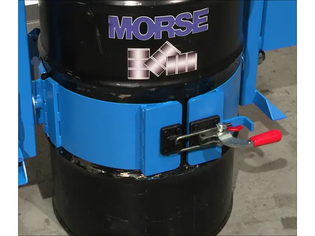 3-Piece Drum Holder with Toggle Clamp to secure drum