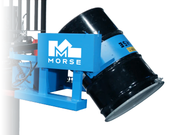 Model 285A-BP with Battery Power Drum Tilt Control has 1500 Lb. (680 kg) capacity