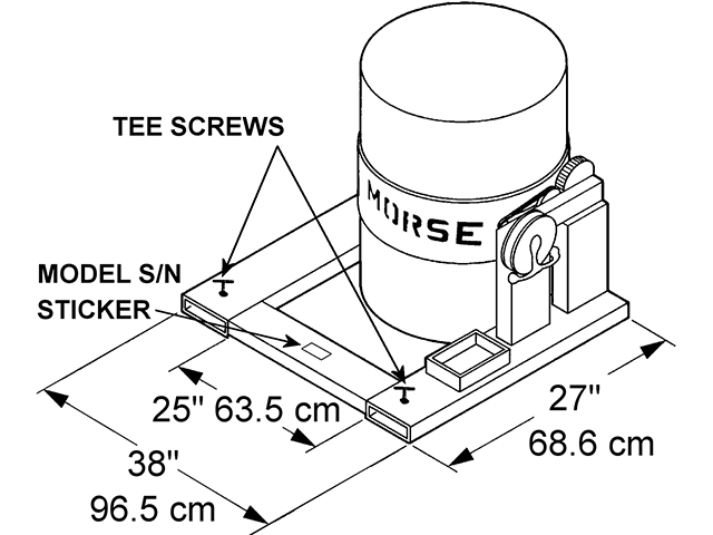 Dimensions of 285A-HD