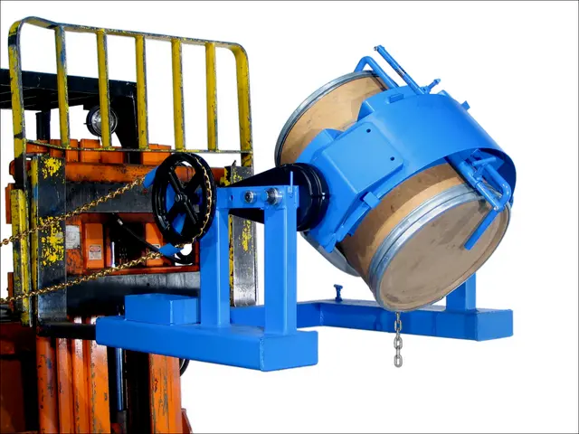 Model 285AM shown with Diameter Adapter 55/30-16 for a 15.5" to 16" (39.4 to 40.6 cm) diameter drum