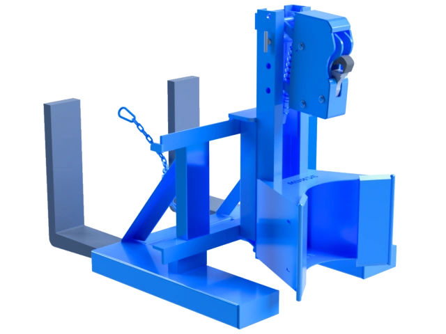 Model 288-1 MORSPEED 1500 Forklift drum lifter and mover to handle one rimmed drum