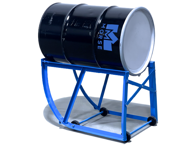 Model 40-30 Drum Cradle for 55 gallon drums. . Drum Handling Equipment from Morse Manufacturing - The Specialist in Drum Handling Since 1923.