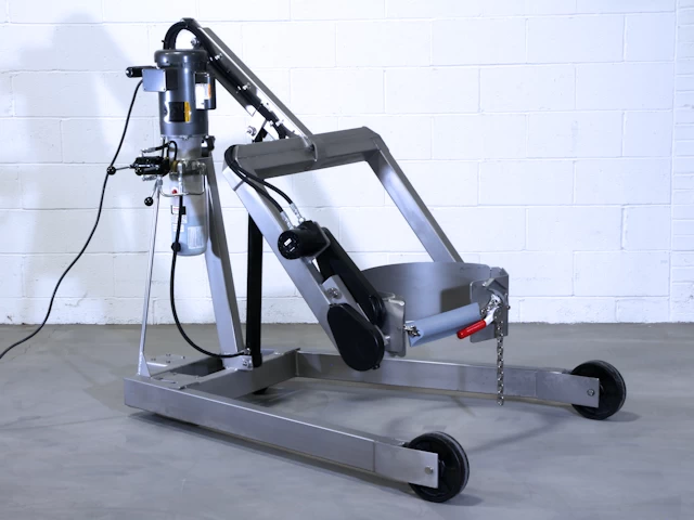 Stainless Steel Hydra-Lift Karrier with electric power lift and tilt
