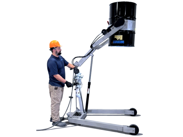 Fully invert drum with model 400A-72SS-114