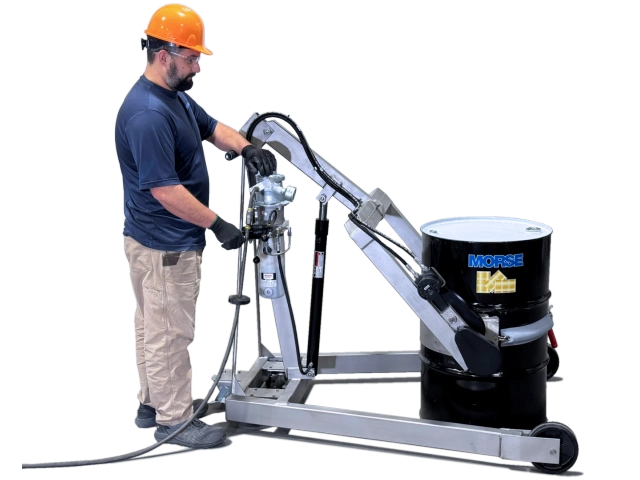 Stainless Steel Drum Handler Model 400A-72SS-114