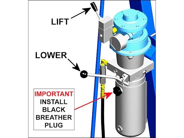 AIR Power Drum Lift Control