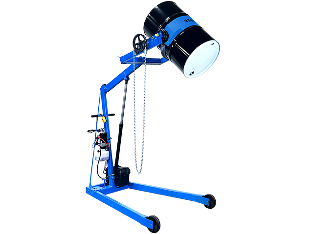 400A-96-125 Battery Power Drum Pourer video image