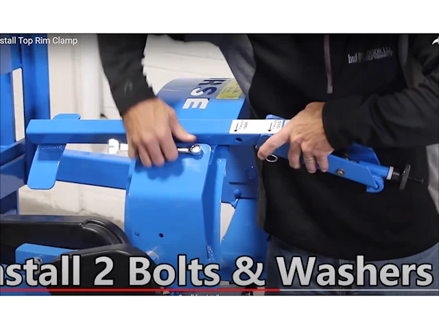 4560B-P Install Top Rim Clamp video image
