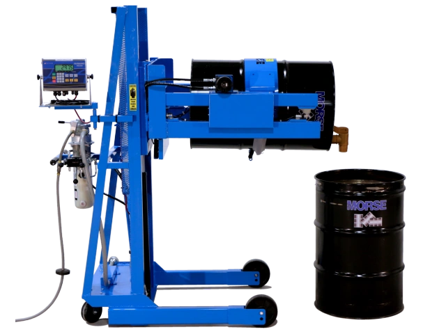 Model 515-N-114 shown pouring a 55-gallon (210 liter) steel drum