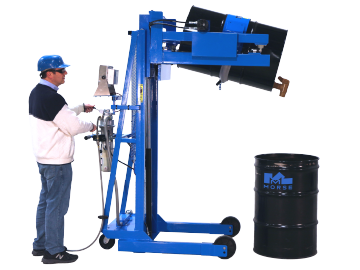 Weigh a drum while Pouring. Model 515-N-114 shown.