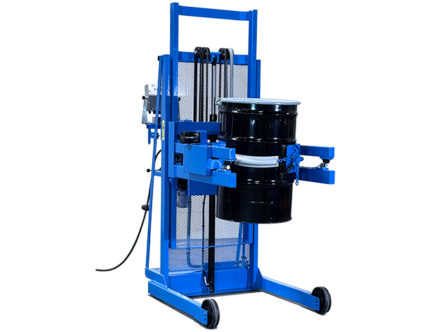 Scale-Equipped Drum Pourer