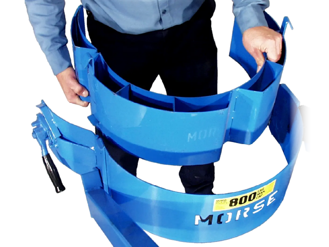 Insert Diameter Adaptor into drum holder