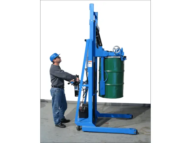 Model 620-115 MORStak Drum Racker - Raise drum from floor
