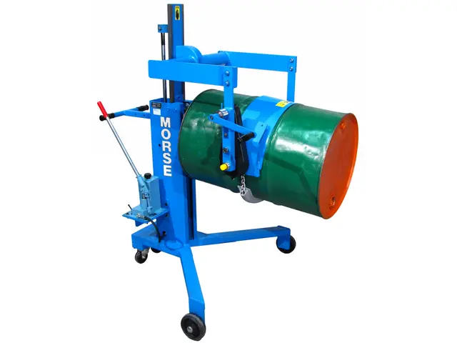 Drum Palletizer and Pourer with Spark Resistant Parts - Model 82AM-GT