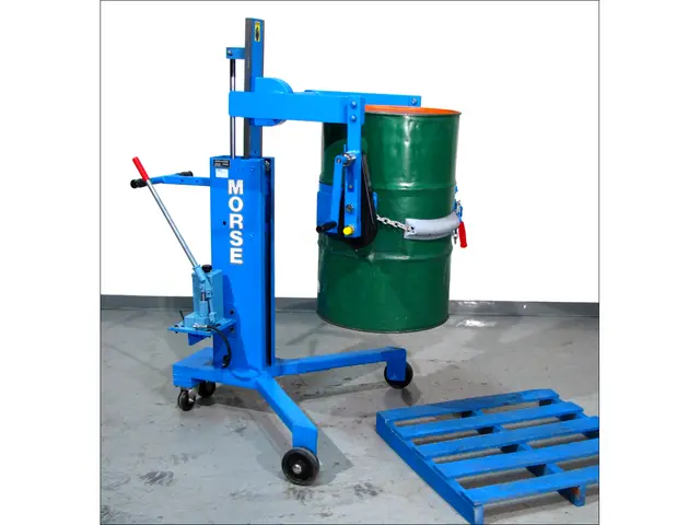 Drum Palletizer and Pourer with Spark Resistant Parts - Model 82AM-GT