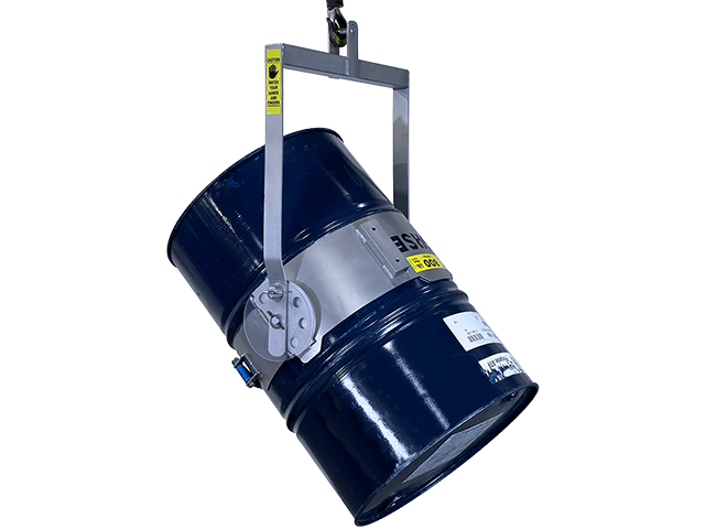 Lock drum at 45 degree angle