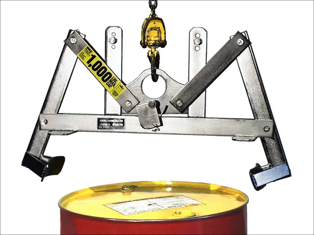 Model 90-SS Stainless Steel Below-Hook Drum Lifter
