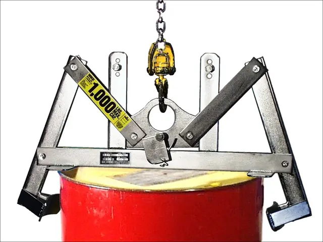 Model 90-SS Stainless Steel Below-Hook Drum Lifter