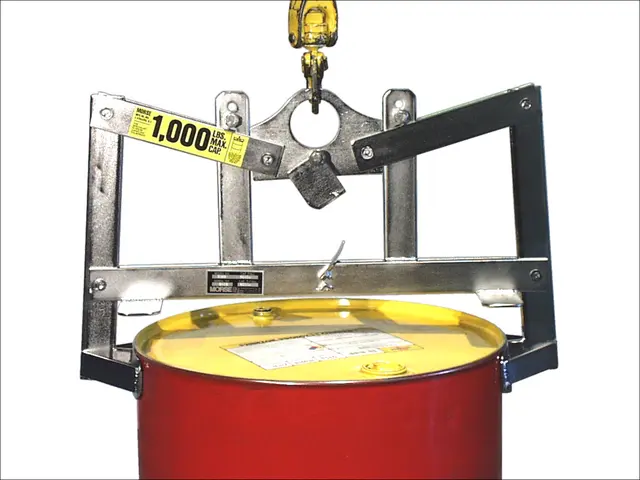 Model 90-SS Stainless Steel Below-Hook Drum Lifter