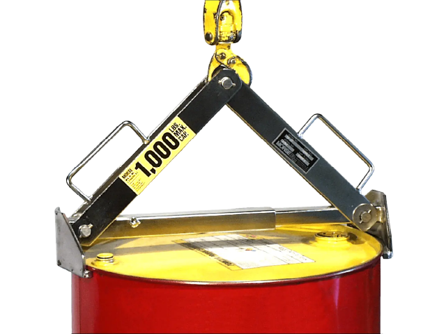 Stainless Steel Below-Hook Drum Lifter - Model 92-SS