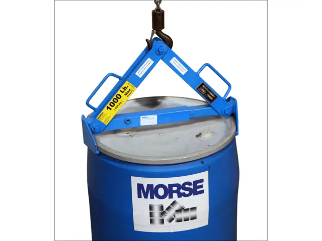 Model 92 Lift a RIMMED plastic, steel or fiber drum