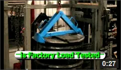 Below-hook-load-test video image